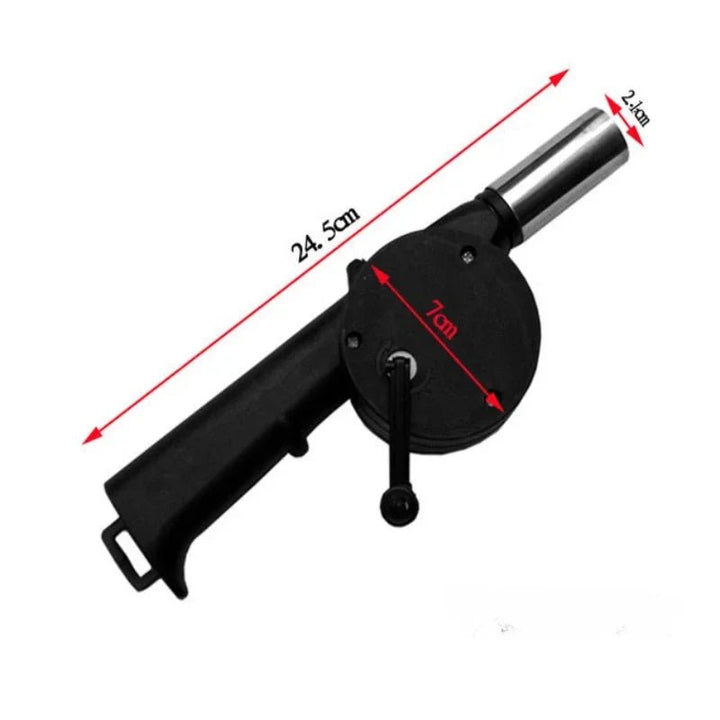 Lisslune | BBQ BREEZE – Hand Operated Fan for Effortless Grilling