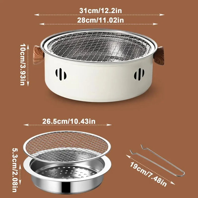 Lisslune | Portable Barbecue Grill