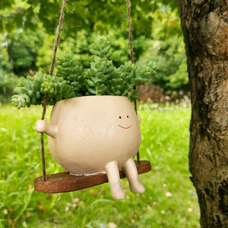 Lisslune | Smiling Plant Box in Rocking Chair