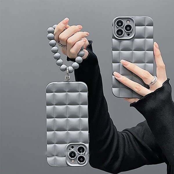 Lisslune | Frosted Pearl Bracelet Case for iPhone