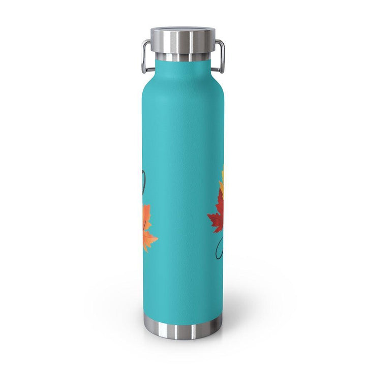 Lisslune | Merry Moments 22 Oz Stainless Steel Insulated Holiday Water Bottle