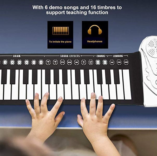 Lisslune |  Hand Roll Portable Piano