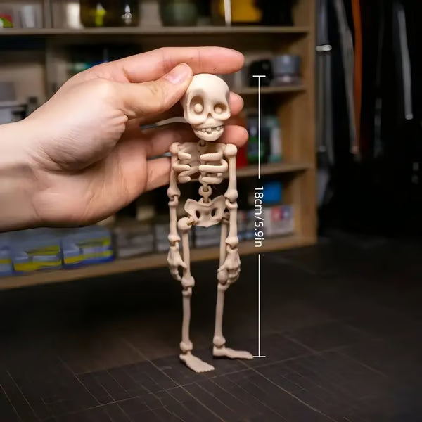 Lisslune | 3D printed vintage skeleton magnetic figure
