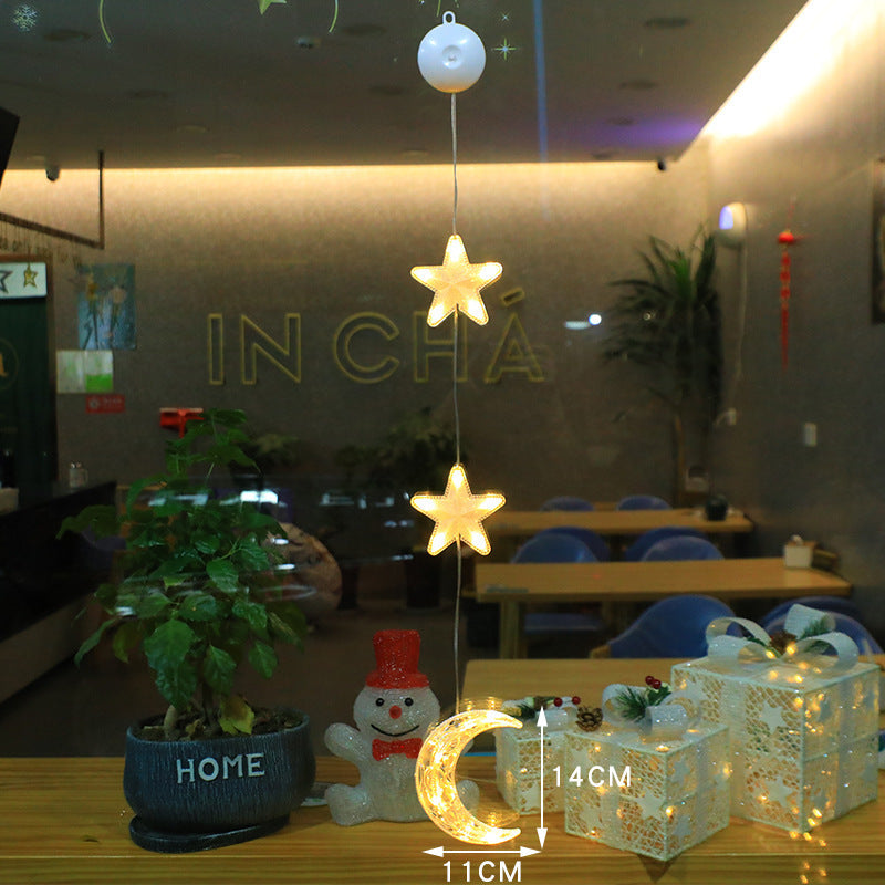 Lisslune | Christmas Window Lighting with Suction Cup
