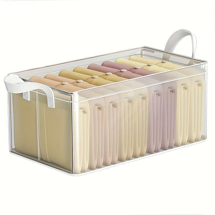 Lisslune | Compact Multi-Tier Dress Storage Organizer - Washable and Foldable for Pants & T-Shirts
