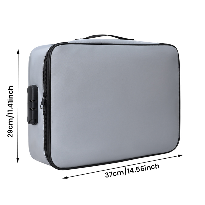 Lisslune | Waterproof and fireproof sealable document storage bag