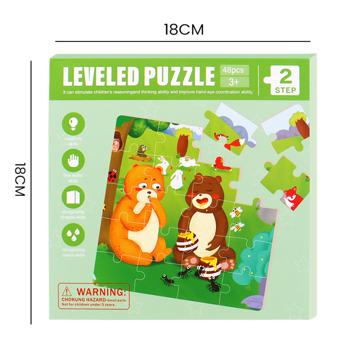 Lisslune | 3-in-1 Magnetic Puzzle Book