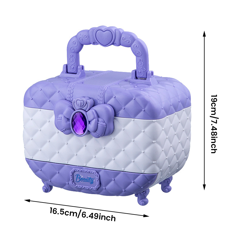 Lisslune | Princess Glamour – Kids Makeup Play Set | Safe & Fun Pretend Play Kit