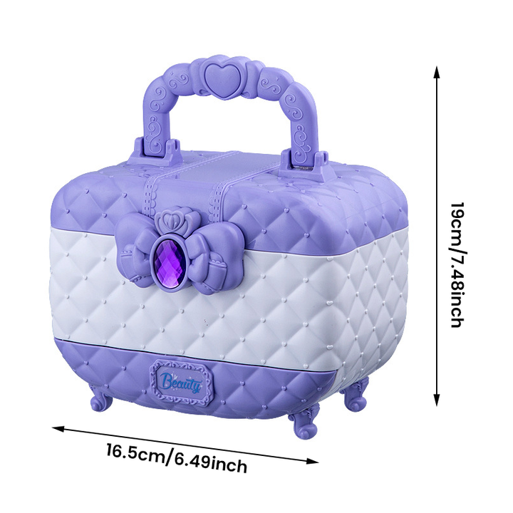 Lisslune | Princess Glamour – Kids Makeup Play Set | Safe & Fun Pretend Play Kit