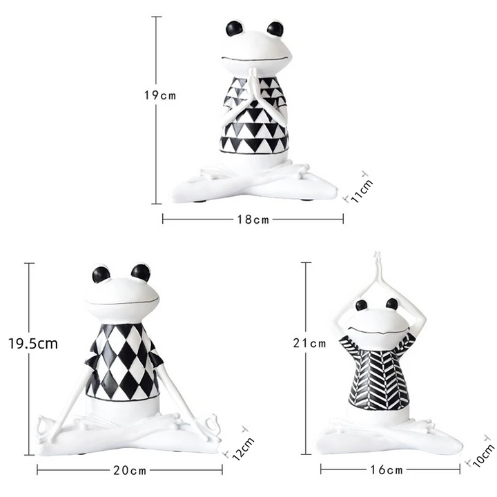 Lisslune | FunkyFrogs – Funny frog figures in playful poses