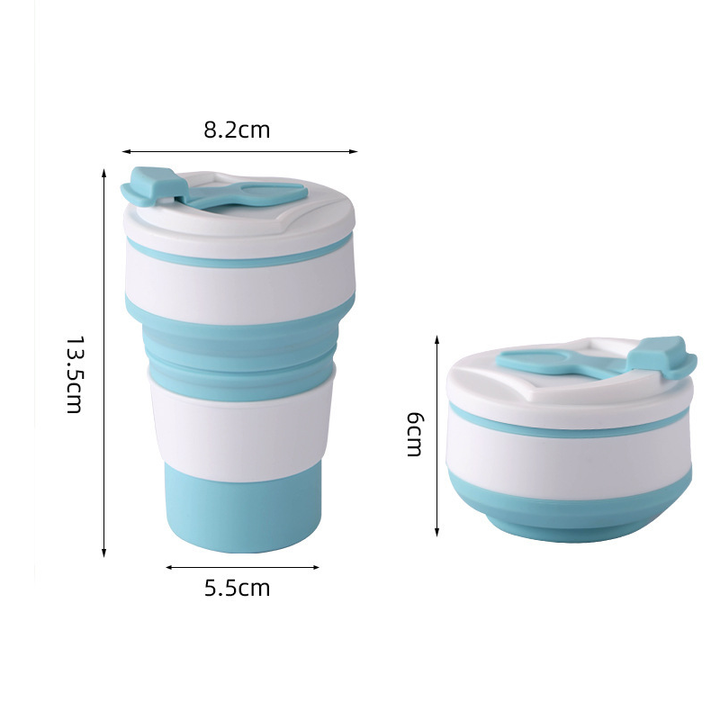 Lisslune | Collapsible silicone cup for outdoor use
