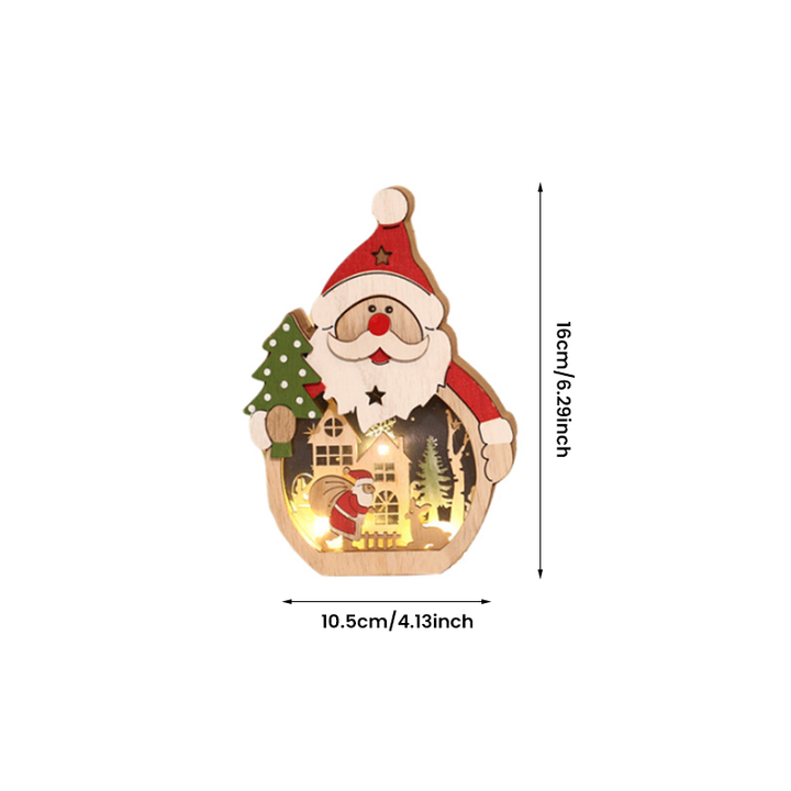 Lisslune | LED Christmas lighting made of wood