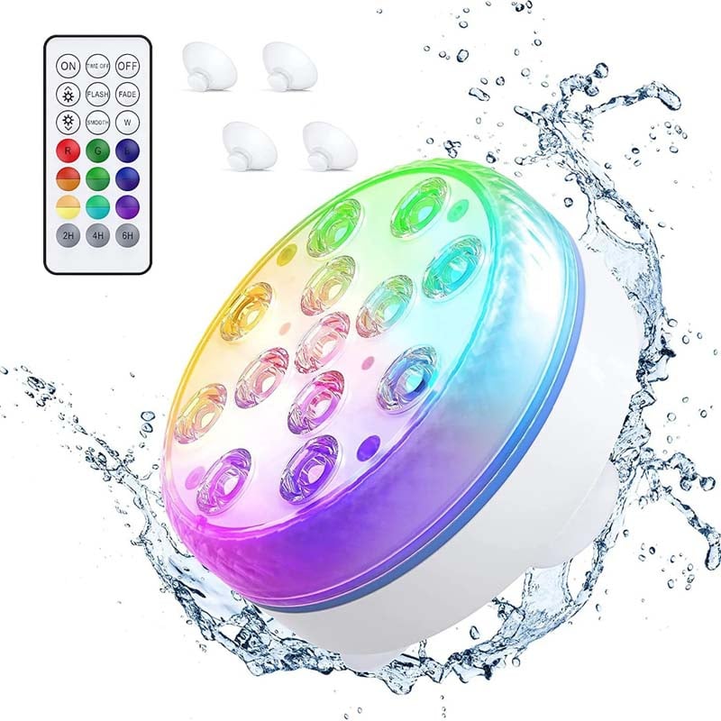 Lisslune | Double-layer waterproof self-adhesive LED pool light
