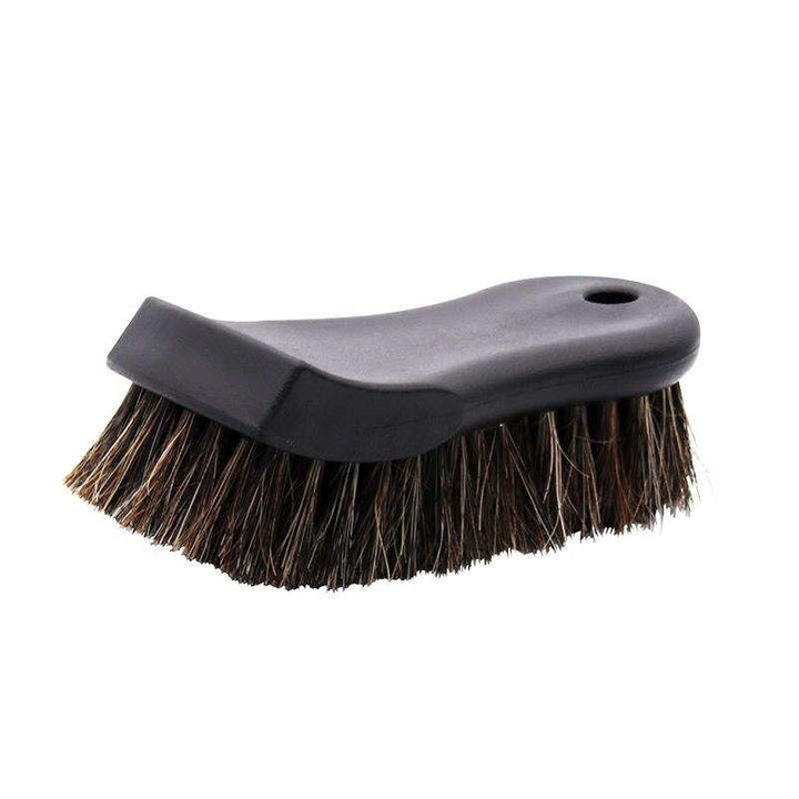 Lisslune | Horsehair Leather & Textile Cleaning Brush for Car and Furniture