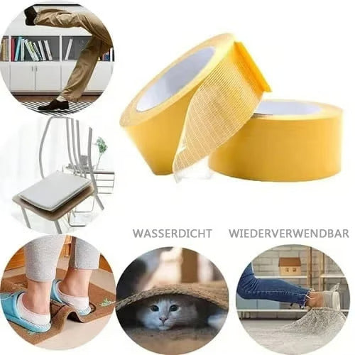 Lisslune | Double-sided Transparent Multipurpose Tape - Removes without residue