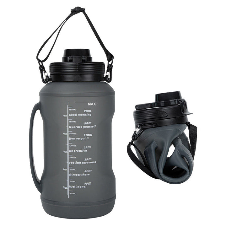 Lisslune | HydroFold - Portable collapsible sports water bottle