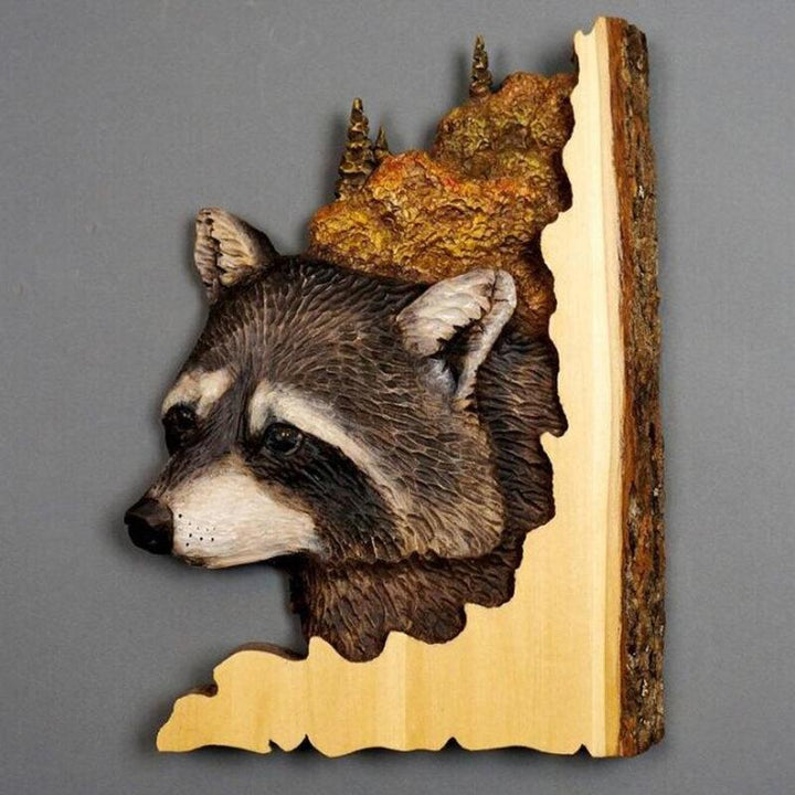Lisslune | Animal Carving Handcraft Wall Decoration