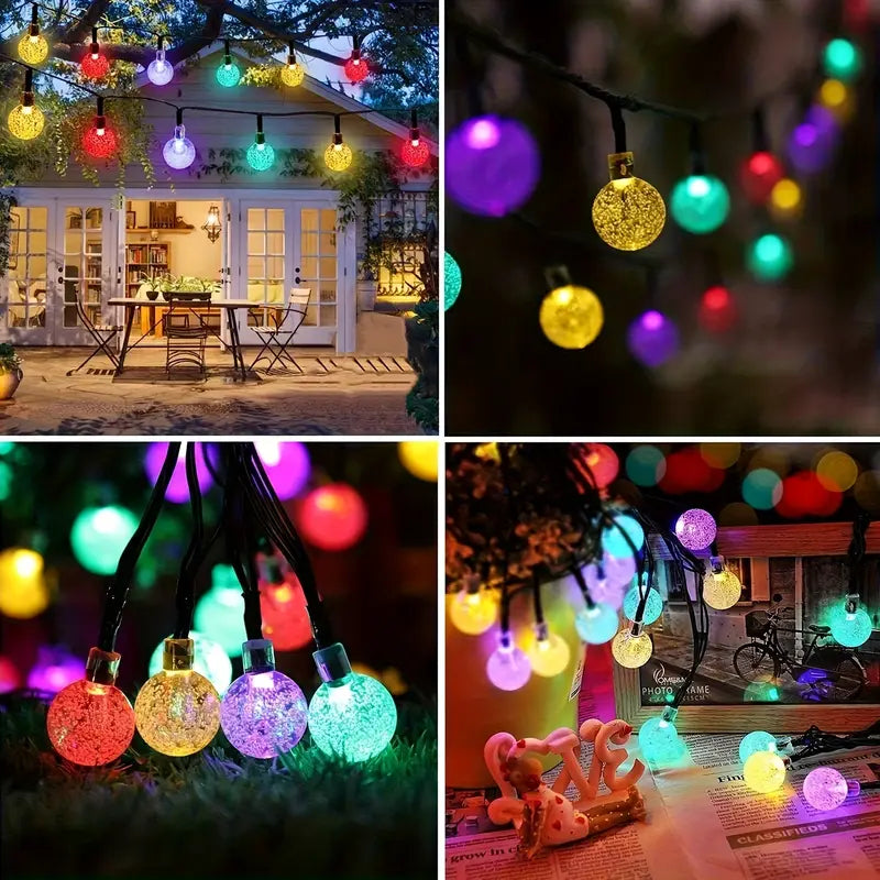 Lisslune | Solar flower light chain for the garden
