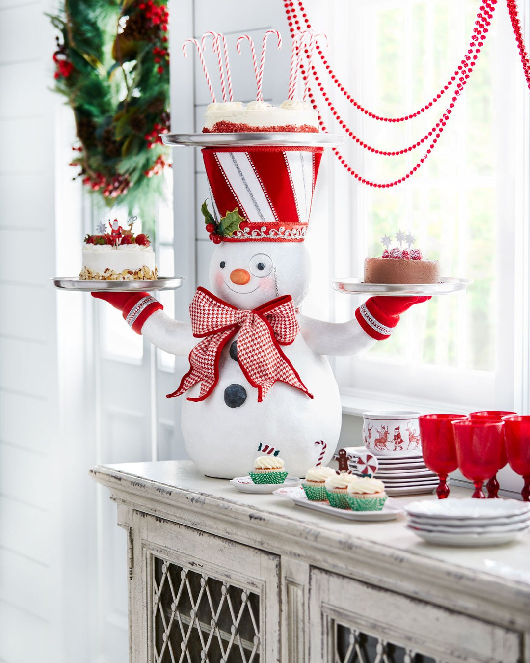Lisslune | Christmas Snowman Treats Holder