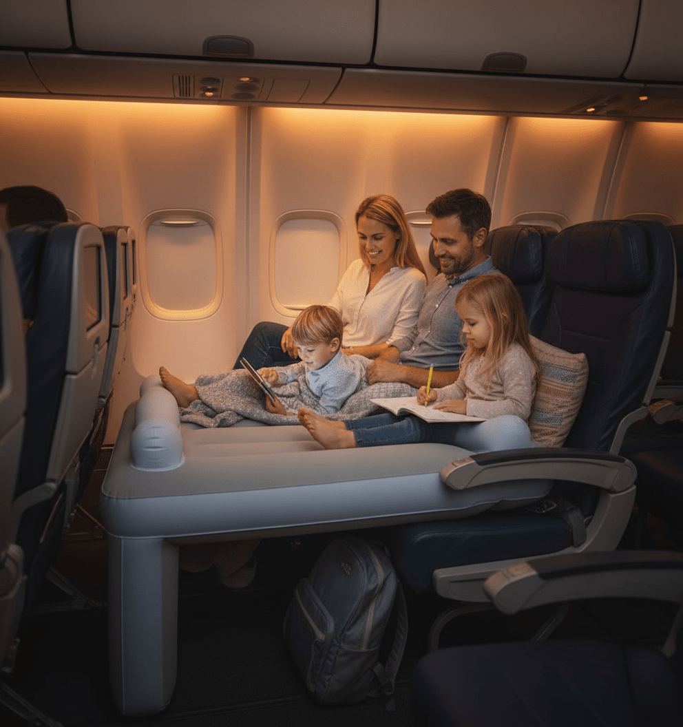 Lisslune | Comfortable children's travel bed for relaxed sleep