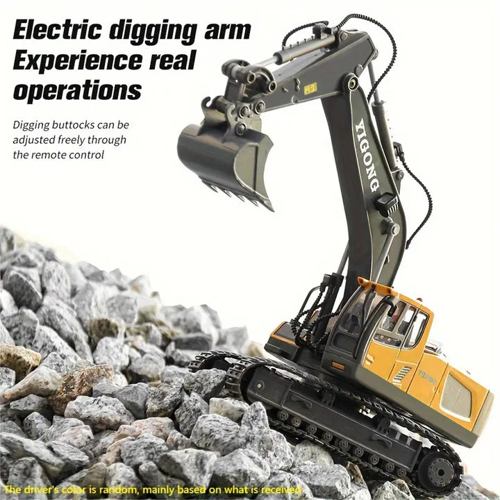 Lisslune | Premium Remote Control Excavator – Realistic RC Digger for Ultimate Fun
