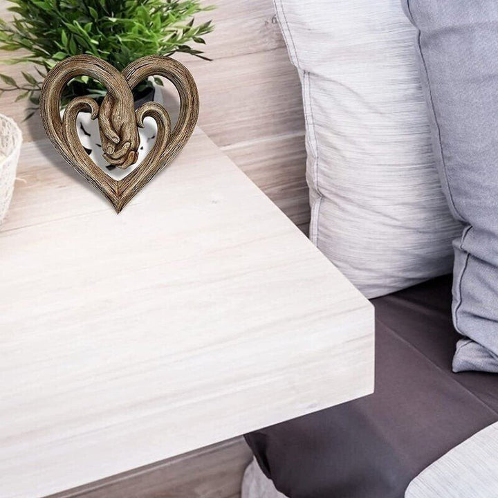 Lisslune | Heart Holding Hands Wall Decor - Forever Love