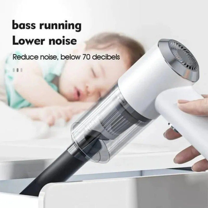 Lisslune | Powerful 9000Pa 120W Wireless Car Vacuum Cleaner
