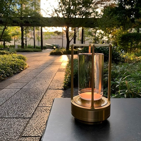 Lisslune | Wireless Waterproof Table Lamp | Touch-Sensitive, Adjustable Brightness & Ideal for Home Decor