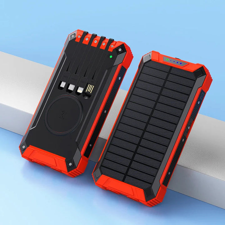 Lisslune | SunCharge - Solar battery with multiple connections