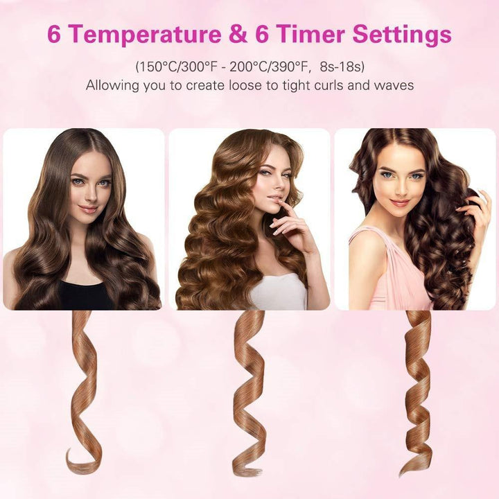 Lisslune | Cordless Auto-Rotation Curling Iron