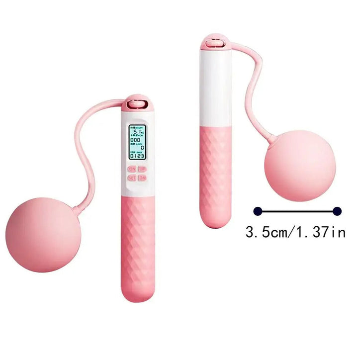 Lisslune | Wireless Jump Rope with Counter – Weighted Handles for Home Cardio Workouts