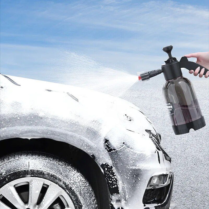 Lisslune | Double nozzle 2L foam sprayer for car washing and cleaning