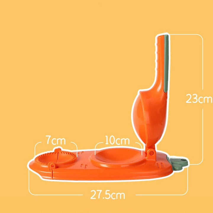 Lisslune | DIY Dough Pocket Maker Dough Press Tool Hand Wrapper Plastic Mold Dough Skin Artifact Dough Press Kitchen Accessories
