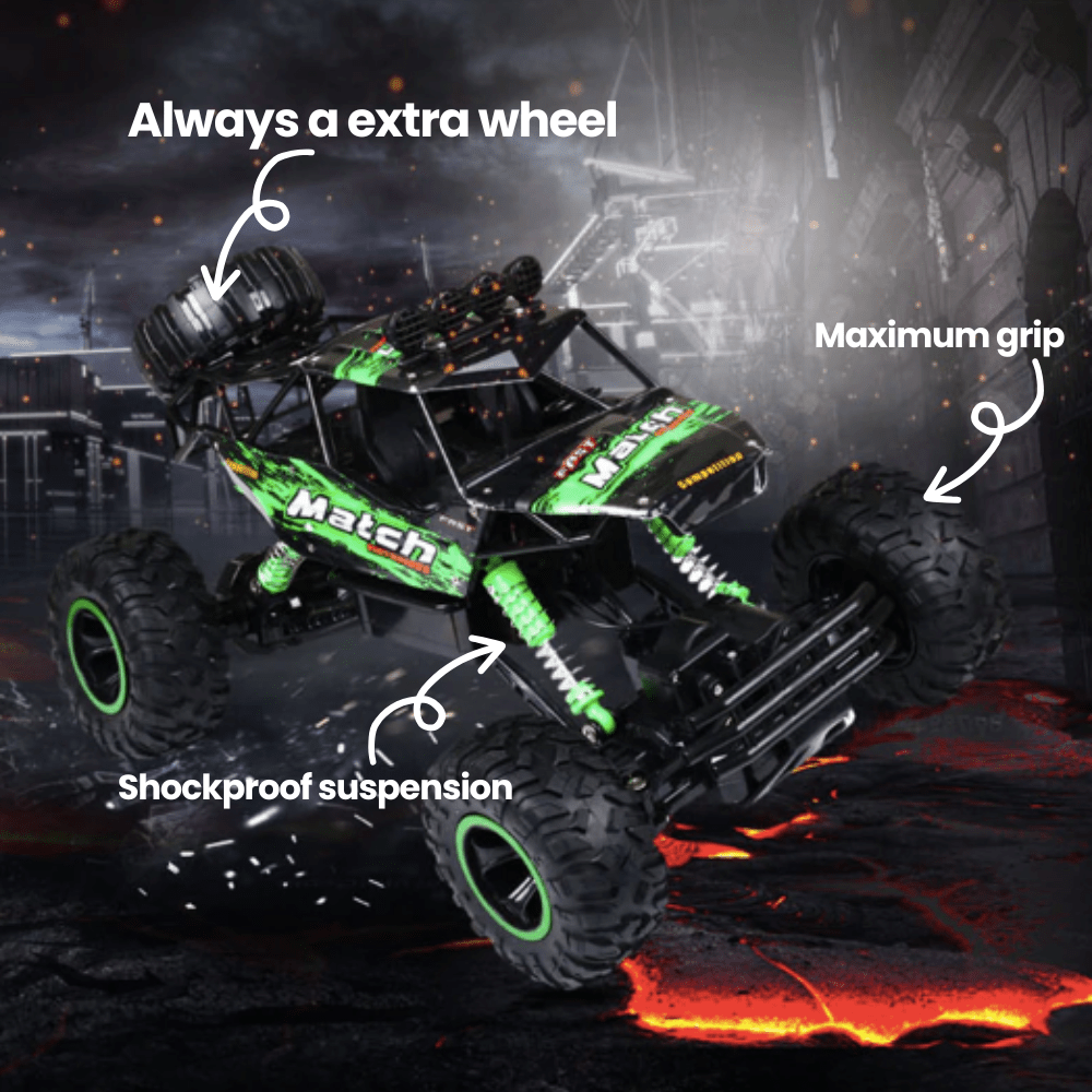Lisslune | TerraClimb X4 – 4x4 RC Monster Truck for Powerful Off-Road Action