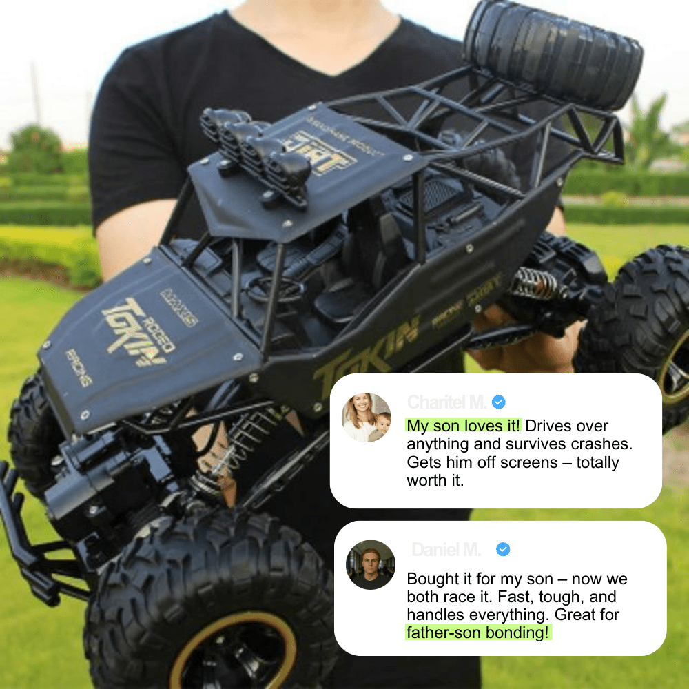 Lisslune | TerraClimb X4 – 4x4 RC Monster Truck for Powerful Off-Road Action
