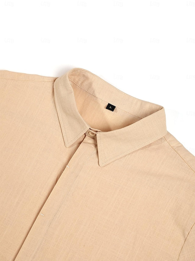 Lisslune | Men's shirt. Airy summer shirt in many colors and sizes.