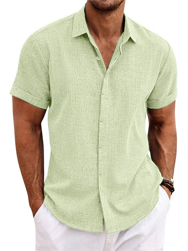 Lisslune | Men's shirt. Airy summer shirt in many colors and sizes.
