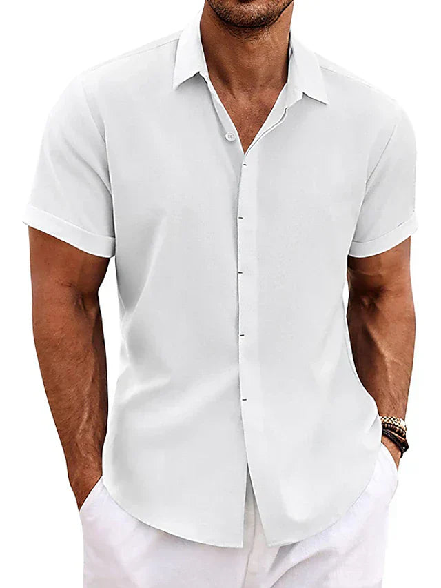 Lisslune | Men's shirt. Airy summer shirt in many colors and sizes.