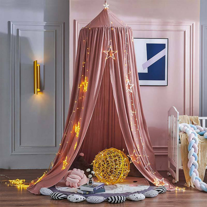 Lisslune | Blackout Bed Canopy for Kids | Soft. Breathable & Light-Blocking for Dreamy Play and Sleep Spaces