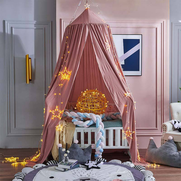 Lisslune | Blackout Bed Canopy for Kids | Soft. Breathable & Light-Blocking for Dreamy Play and Sleep Spaces