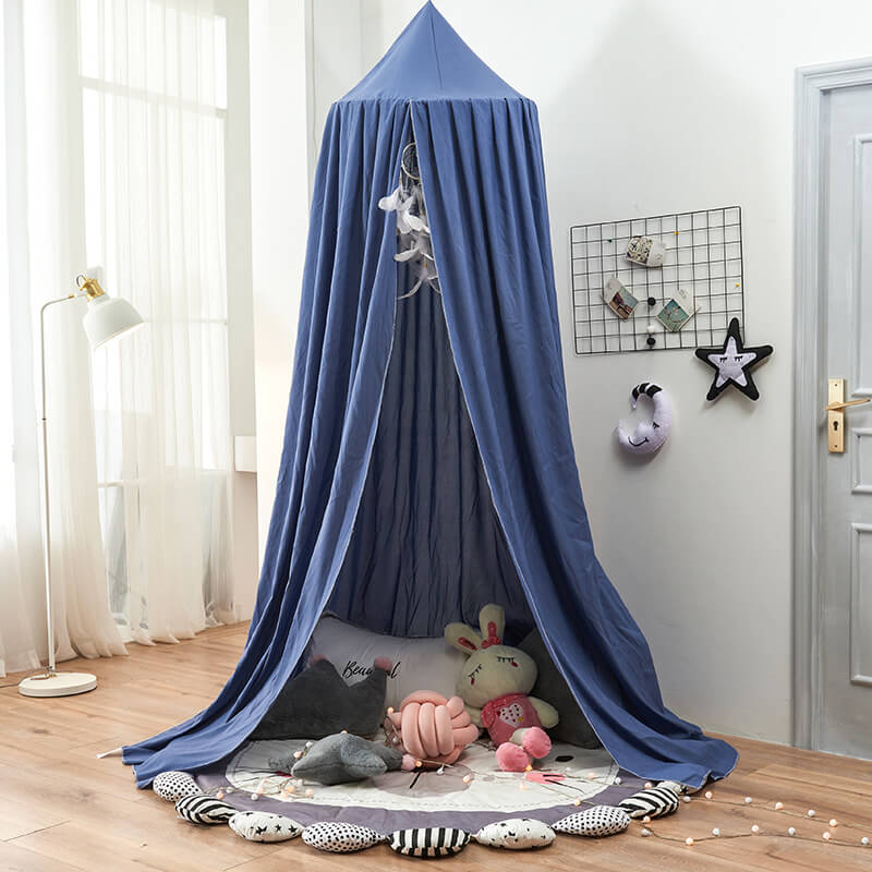 Lisslune | Blackout Bed Canopy for Kids | Soft. Breathable & Light-Blocking for Dreamy Play and Sleep Spaces