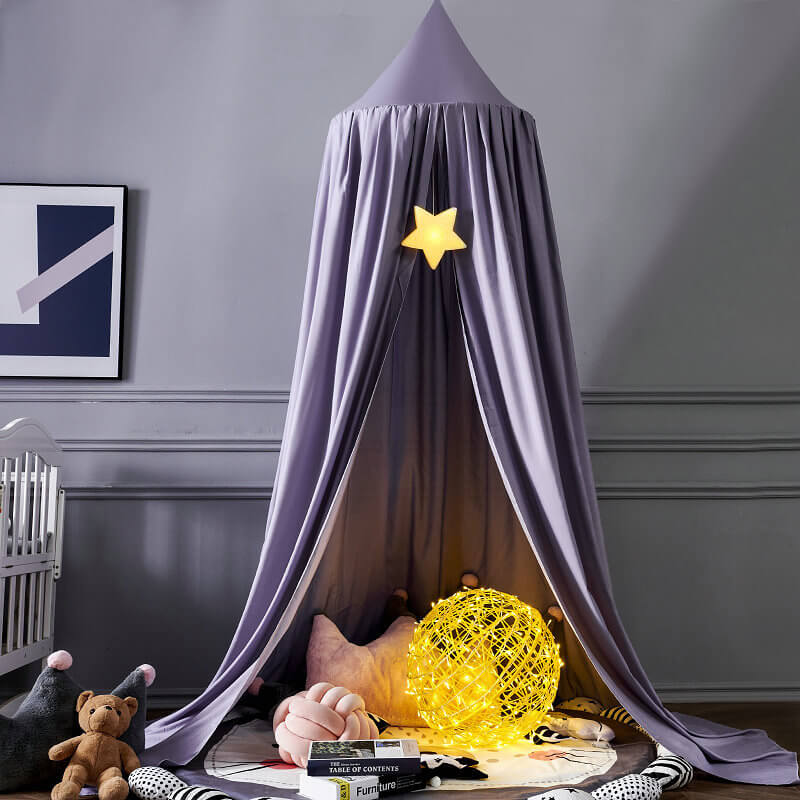 Lisslune | Blackout Bed Canopy for Kids | Soft. Breathable & Light-Blocking for Dreamy Play and Sleep Spaces