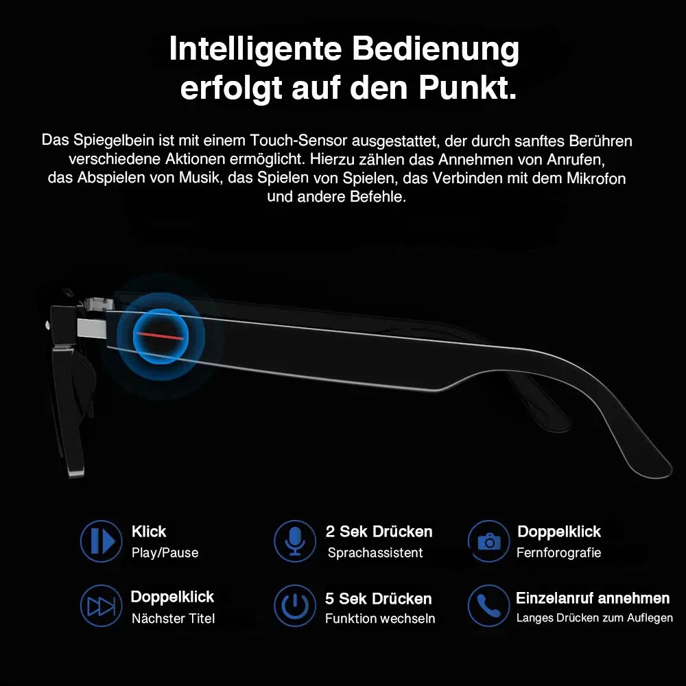 Lisslune | Glasses with blue light filter and camera function