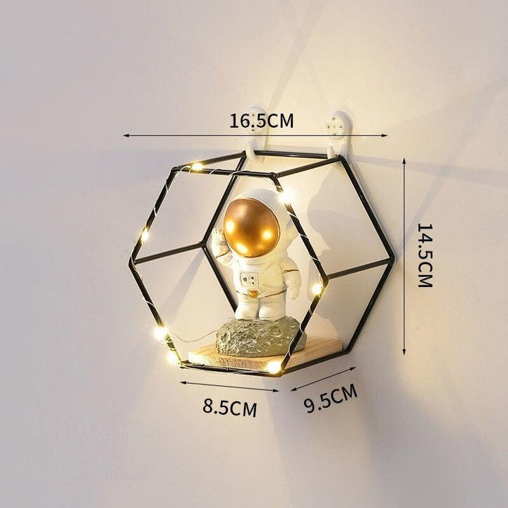 Lisslune | Unique hexagonal wall pot holder vacation