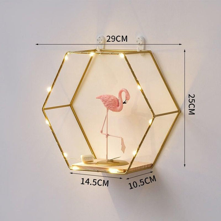 Lisslune | Unique hexagonal wall pot holder vacation