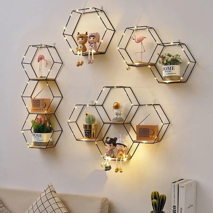 Lisslune | Unique hexagonal wall pot holder vacation