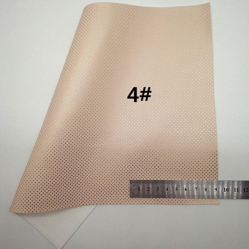 Lisslune | BEIGE Glitter Craft Material Collection with Artificial and Synthetic Leather Sheets