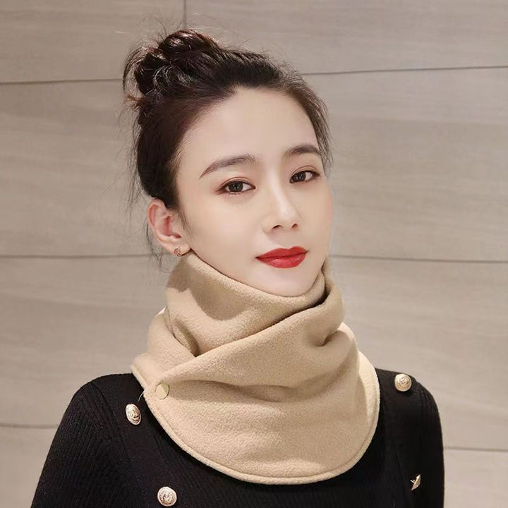 Lisslune | Winter Fleece Neck Scarf - Cozy Neck Warmer, Neck Wrap for Cold Weather