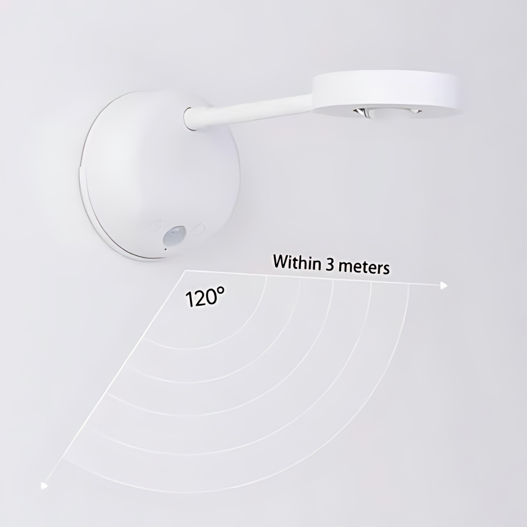 Lisslune | Spark360 – Wireless LED Spotlight with Motion Sensor and 360° Adjustable Mount
