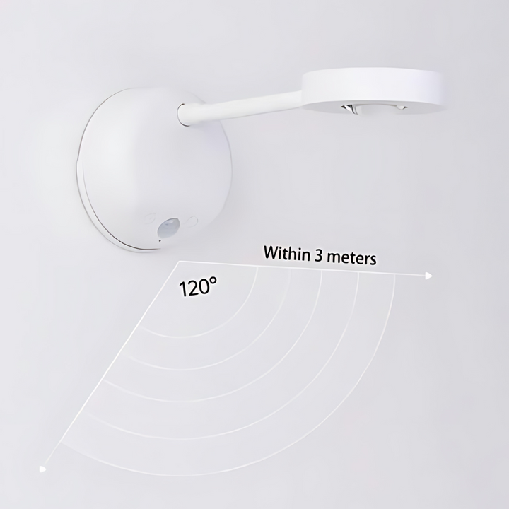 Lisslune | Spark360 – Wireless LED Spotlight with Motion Sensor and 360° Adjustable Mount